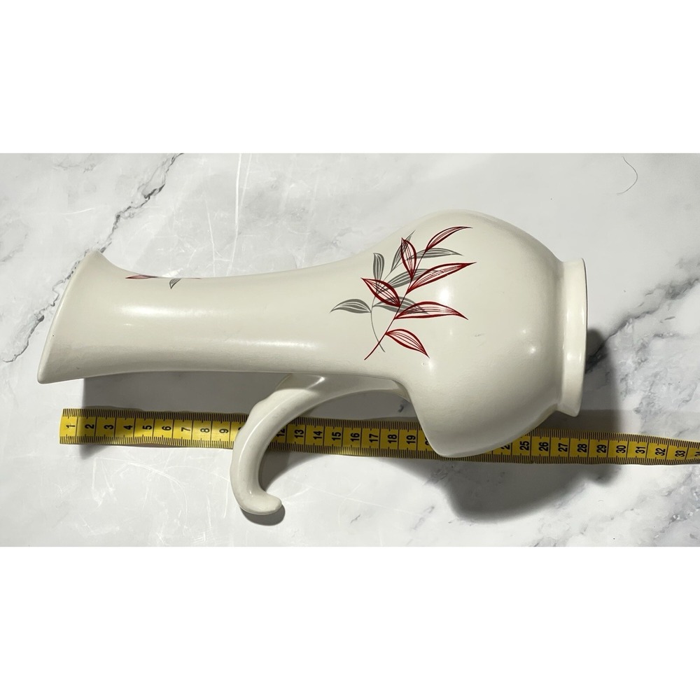 Rare Vintage Beswick England 1367 Ceramic Jug – Mid-Century Modern‎ Leaf Design - Picture 14 of 15